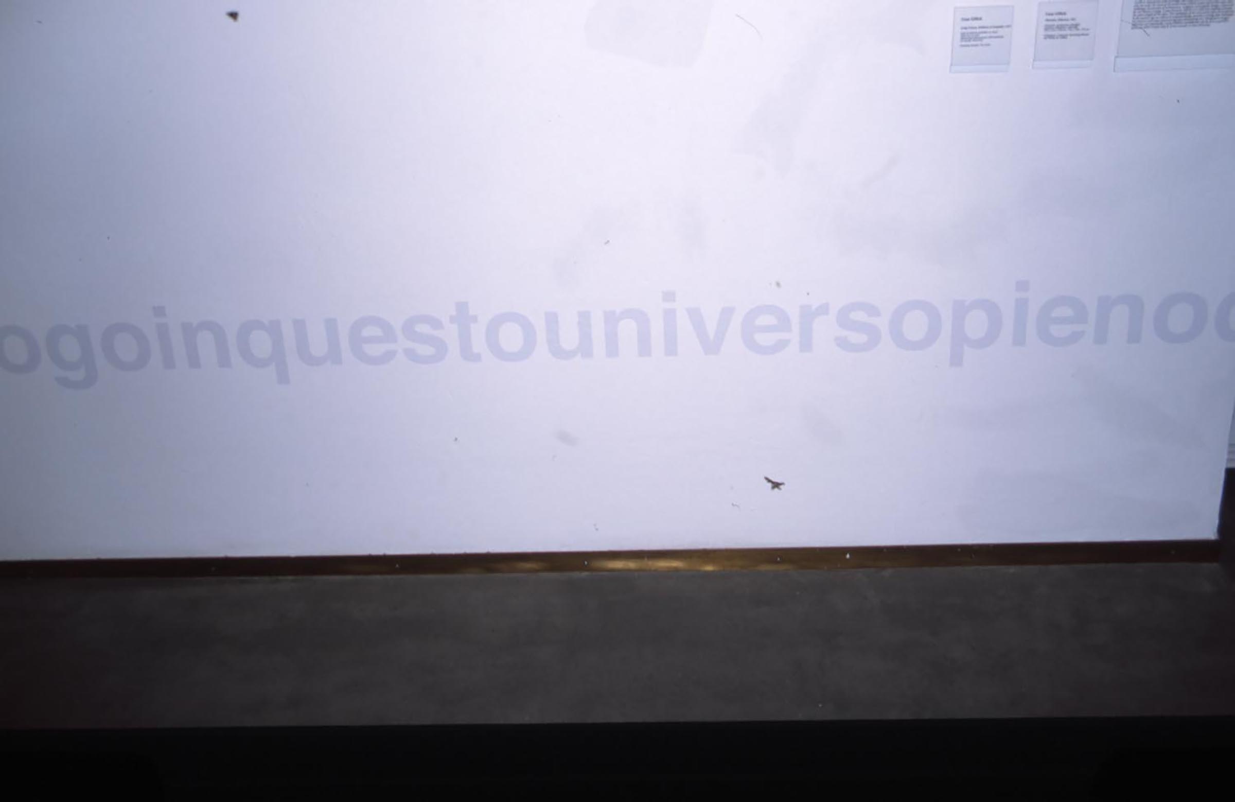 Liam Gillick, Lamp Factory, 2003 (detail)